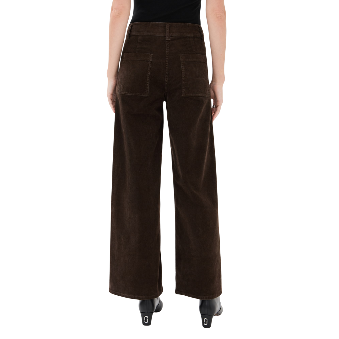 Megan Corduroy Pant in Chocolate Brown