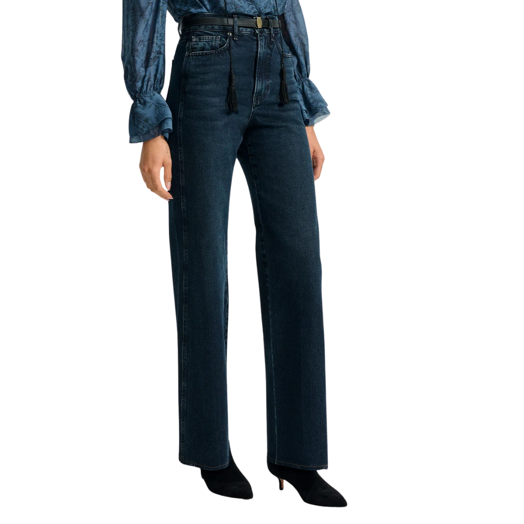 Taylor Wide-Leg Jean in Dark Midnight