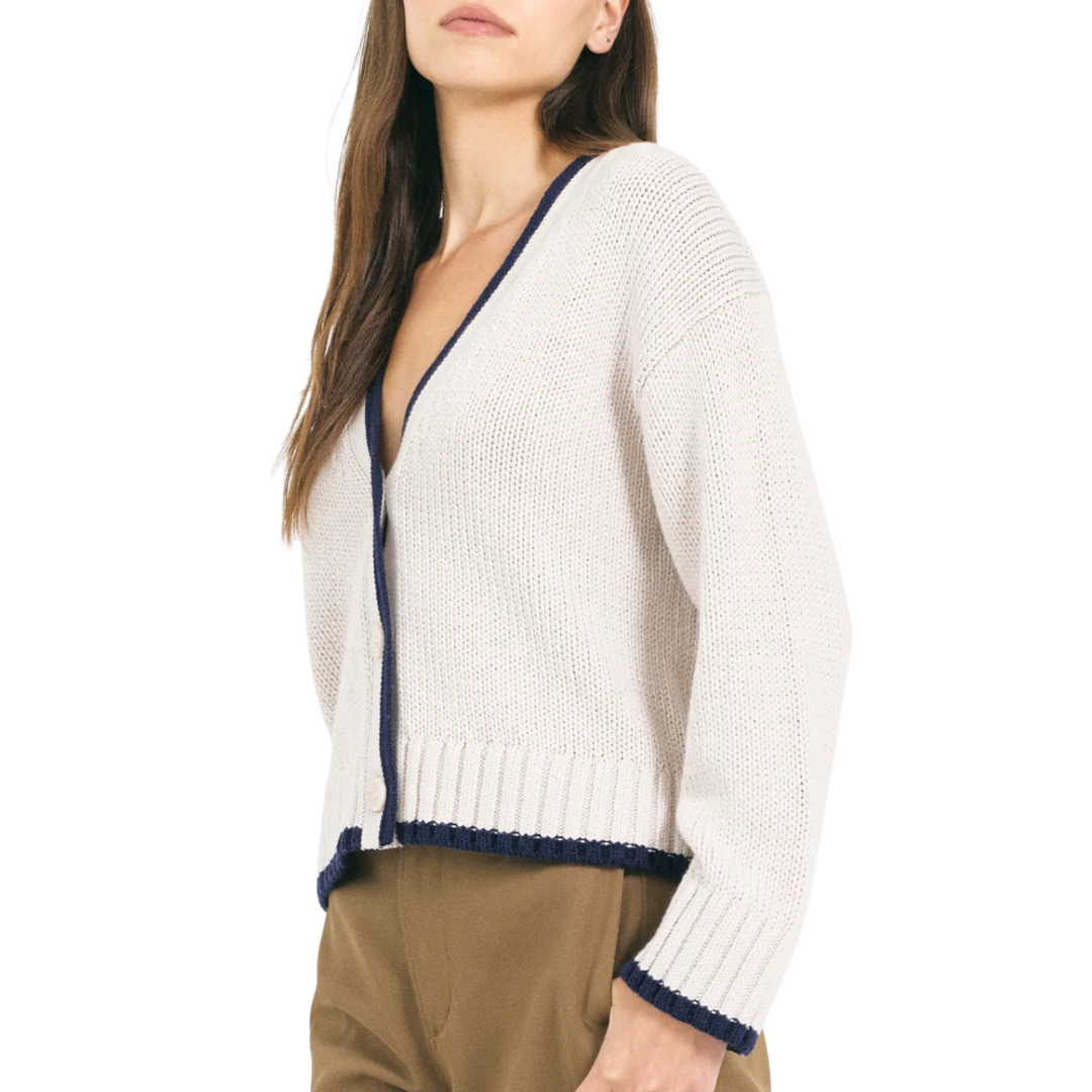 Mallory Cardigan in Canvas