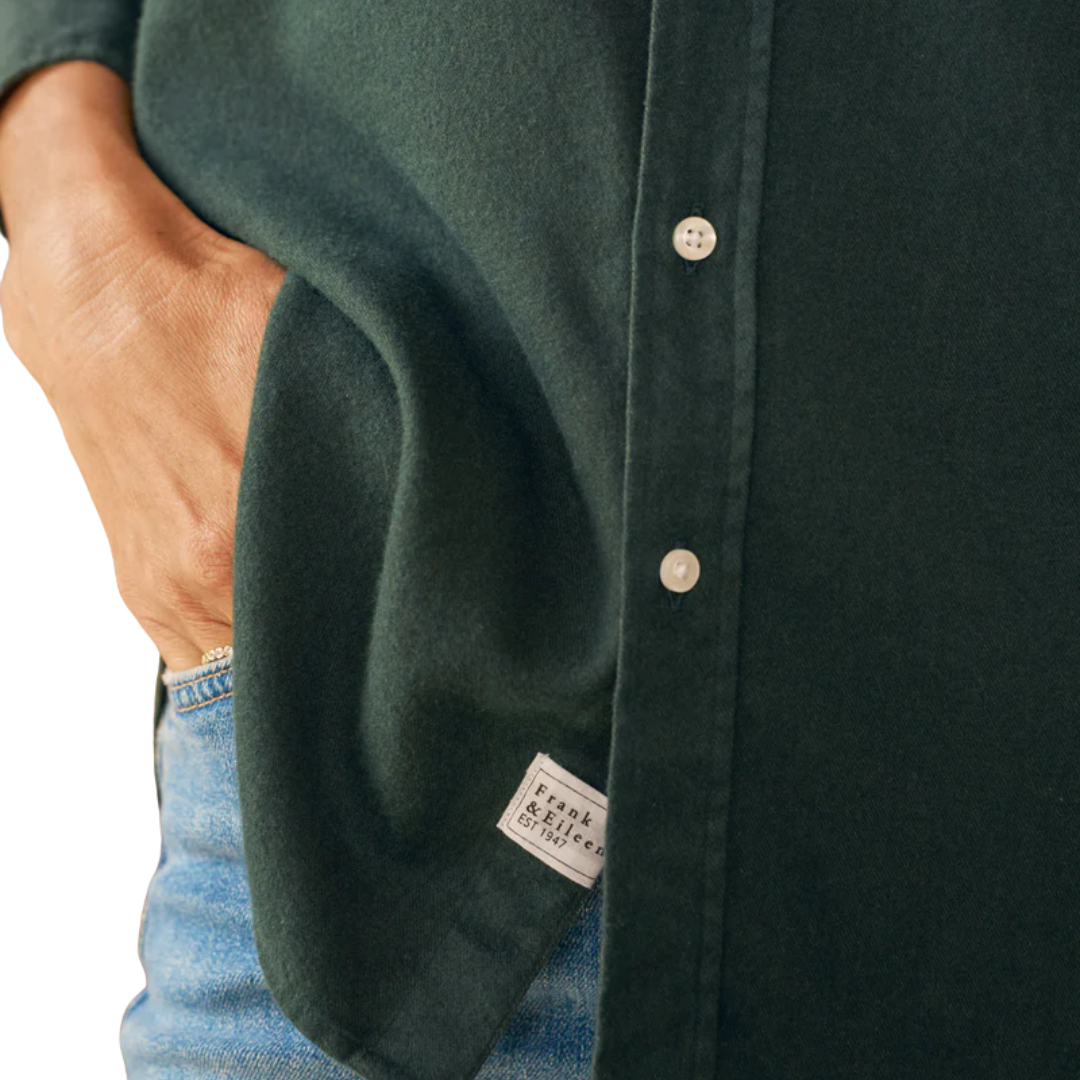 Eileen in Green Cashmere-Touch