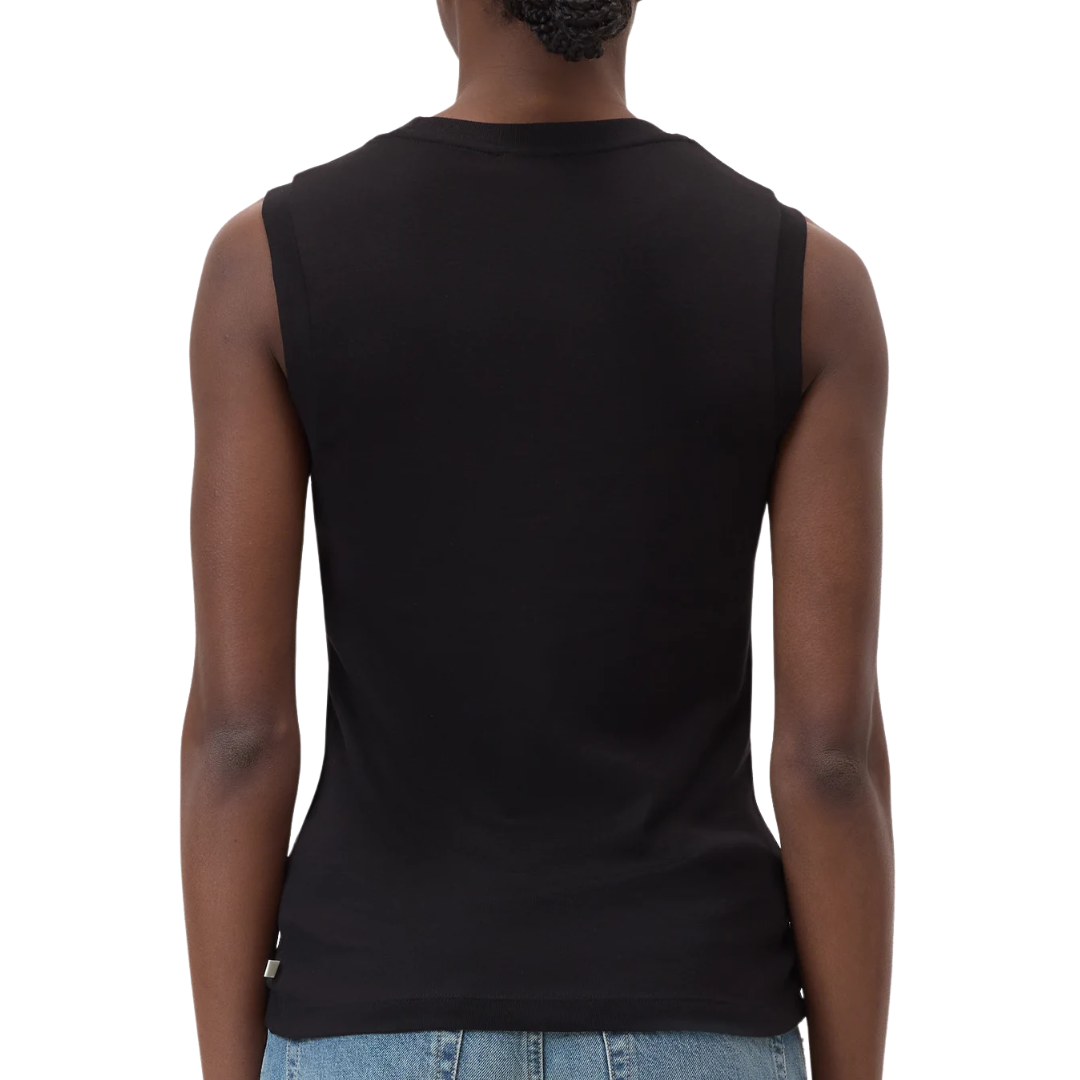 Crewneck Top in Black
