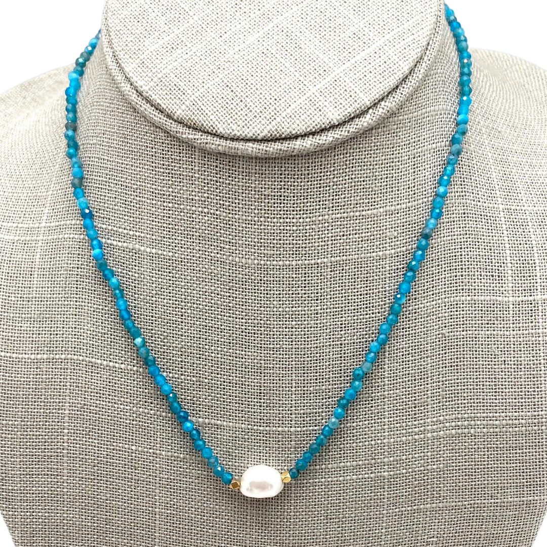Jenny Necklace in Apatite