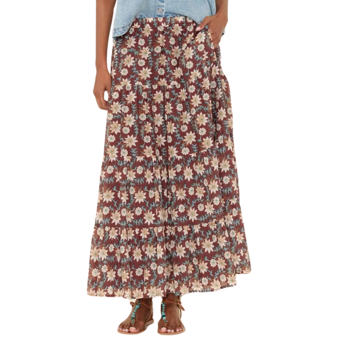 Viola Skirt in Cedar