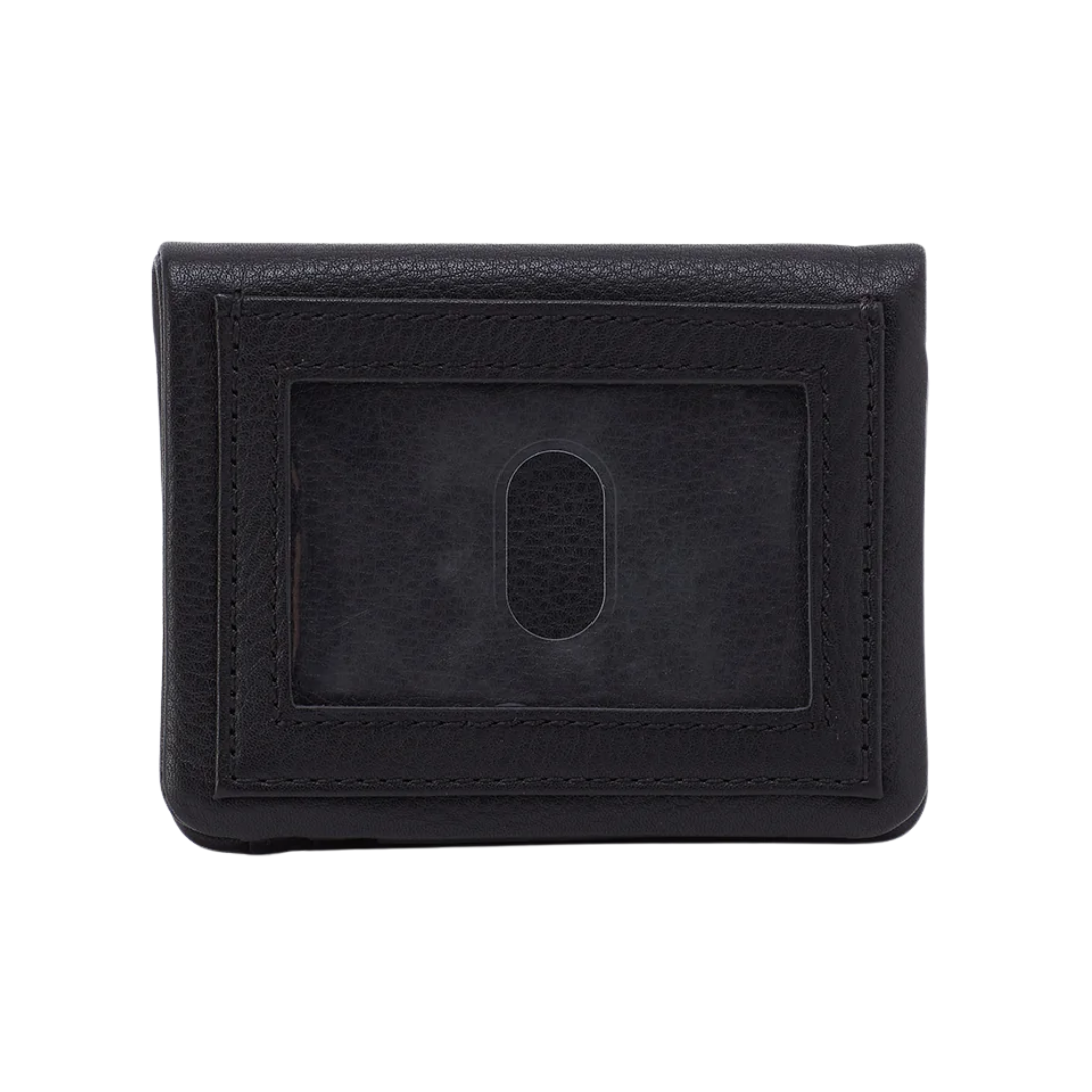 Lumen Mini Wallet in Black With Studs