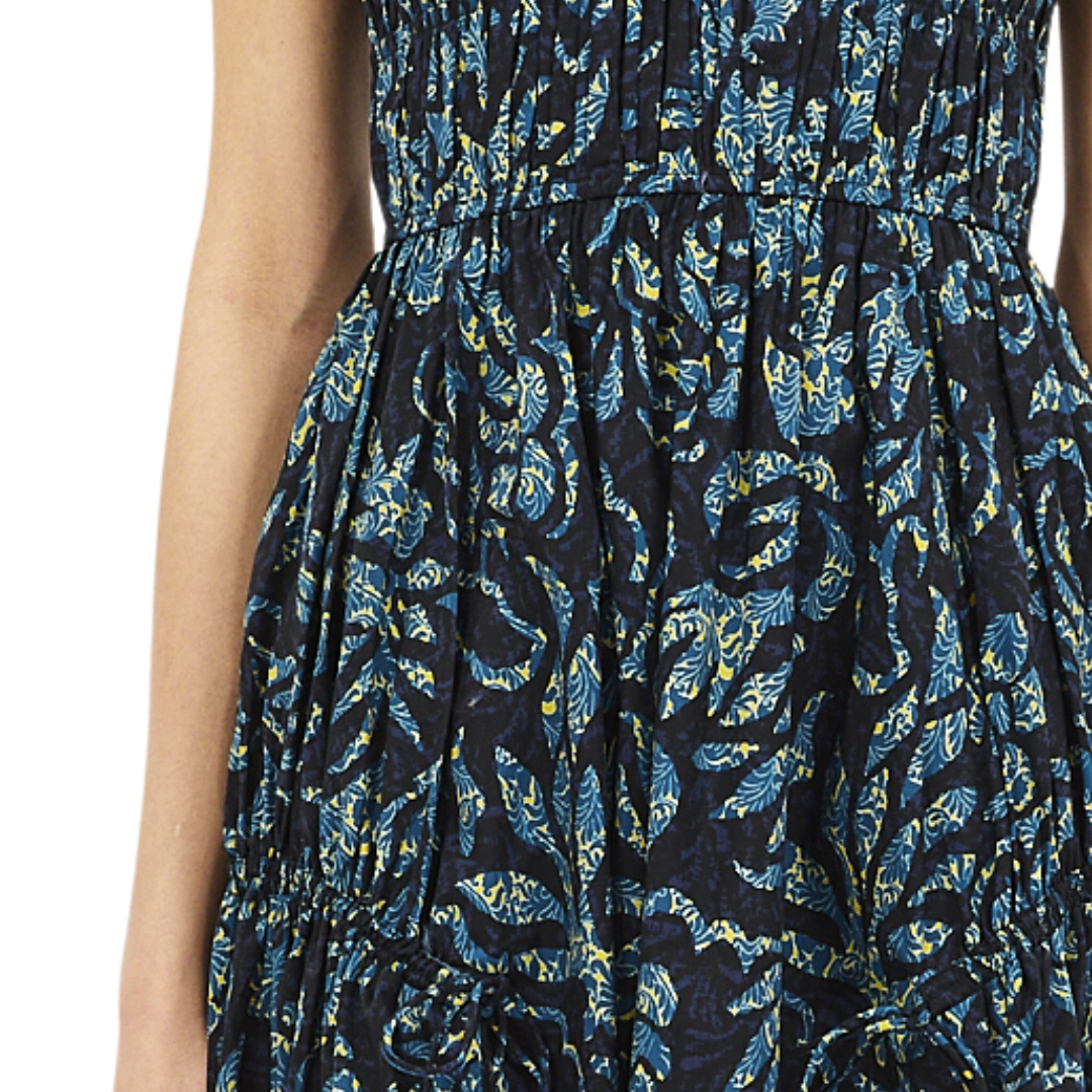 Vidri Cotton Cami Dress in Midnight