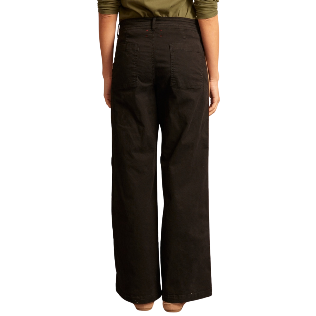 Bradshaw Twill Pant in Black