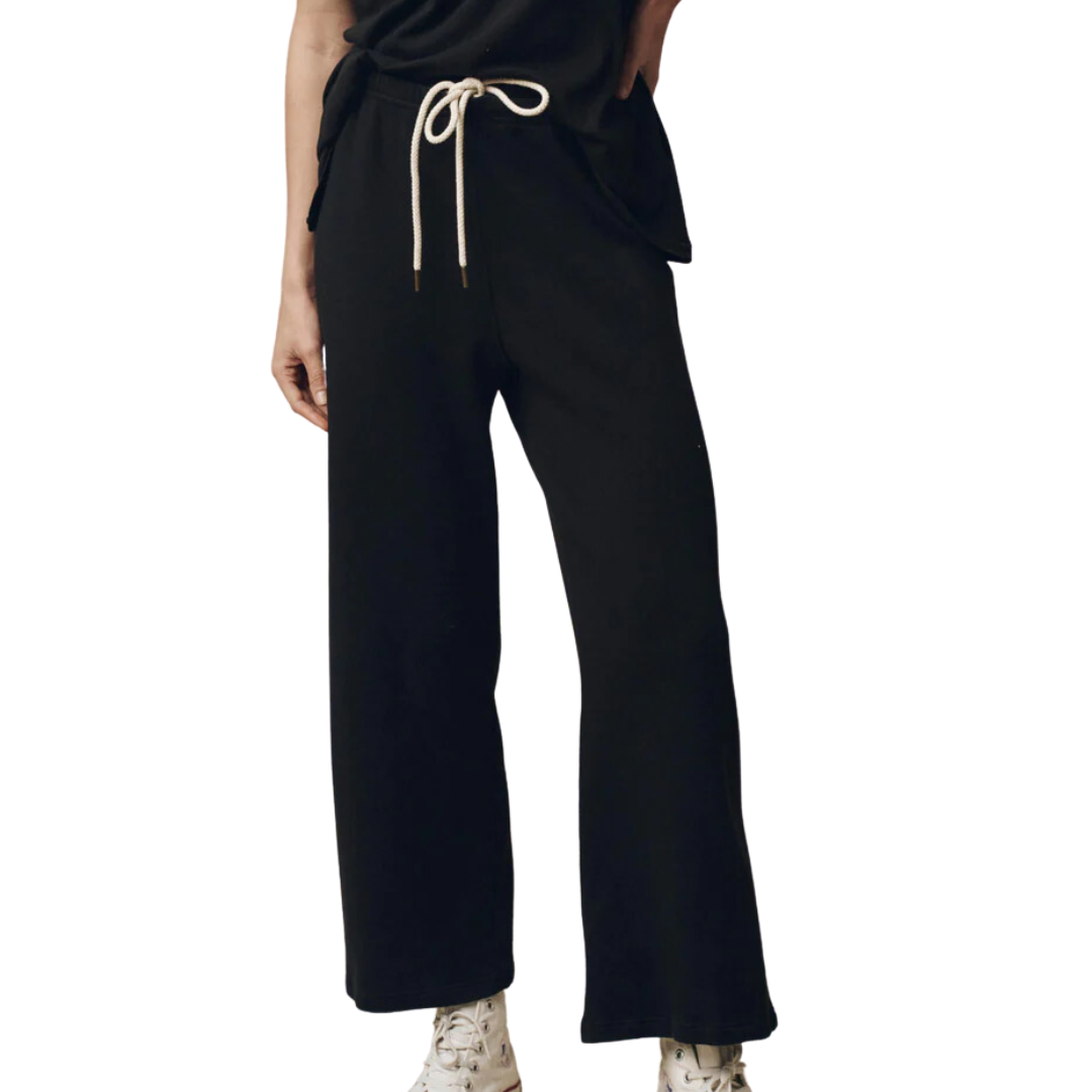 The Lap Sweatpant in Almost Black
