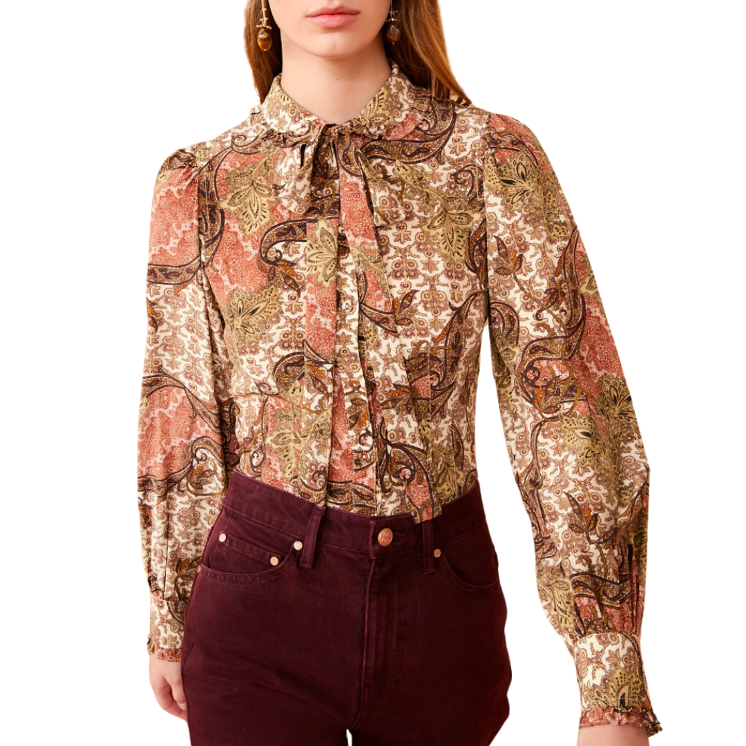 Vedra Blouse in Aura