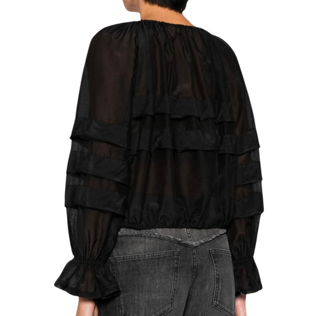 Cora Blouse in Black