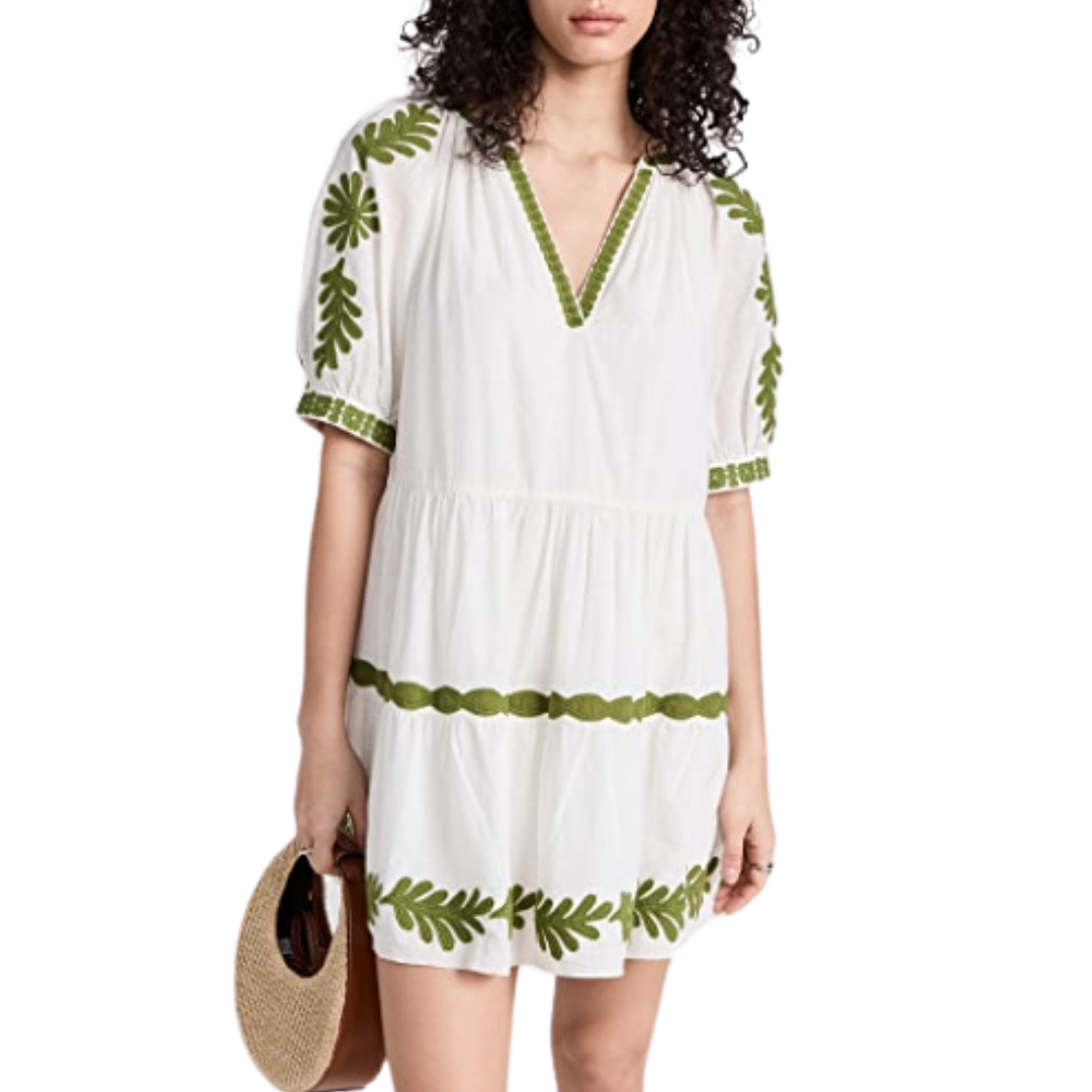 Josephine Dress in Ecru