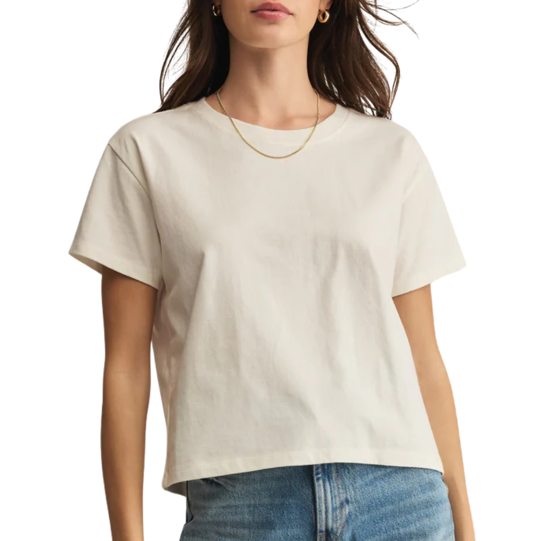 Go To Washed Tee in Sea Salt