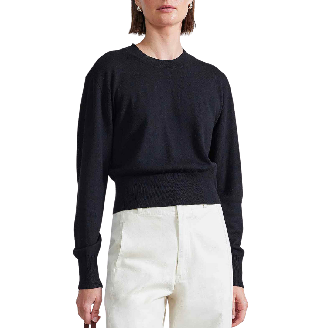 Lauren Clean Crew in Black