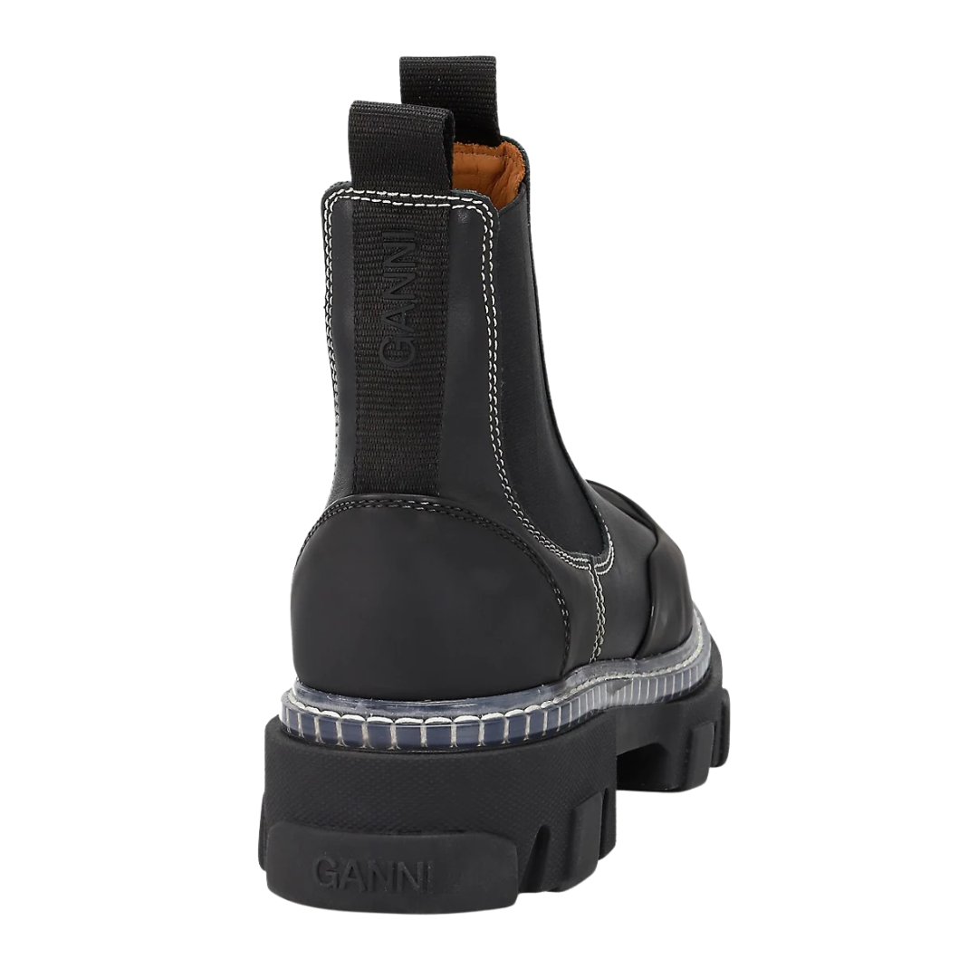Ganni Low Cleat BLK
