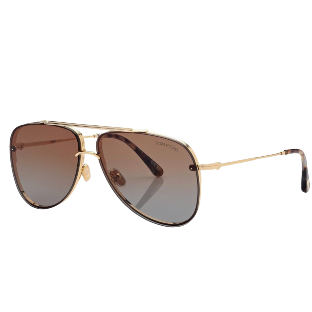 Leon Sunglasses in Deep Gold