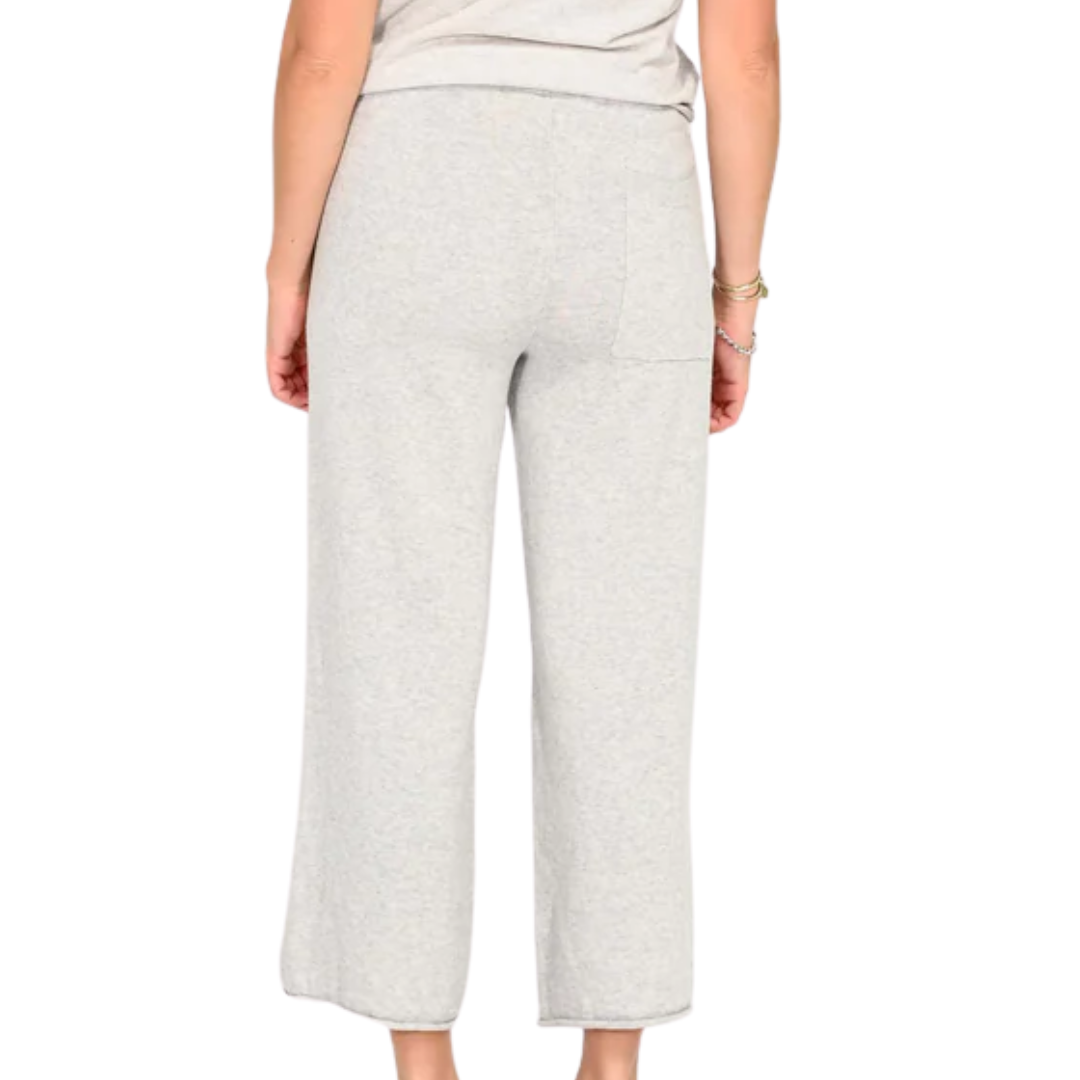 New Barb Lounge Pant Cropped in Quartz