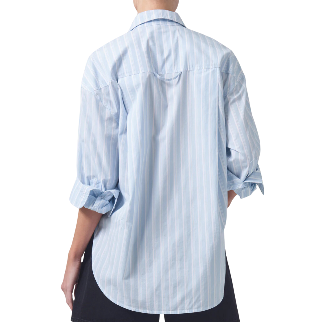 Kayla Shirt in Marino Stripe