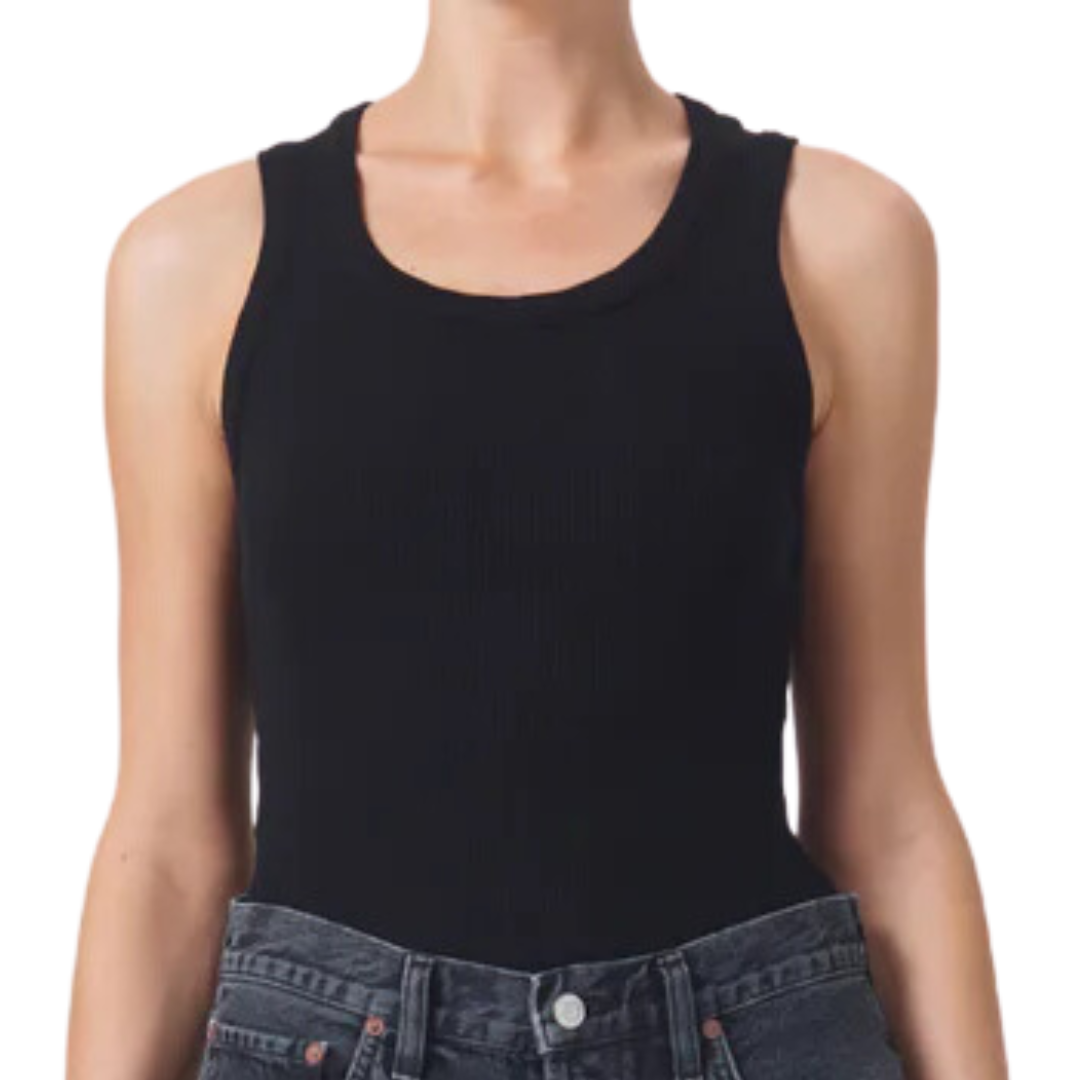Poppy Tank in Black