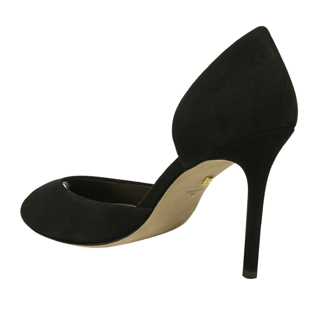 Gadot Peep-Toe Pump in Black