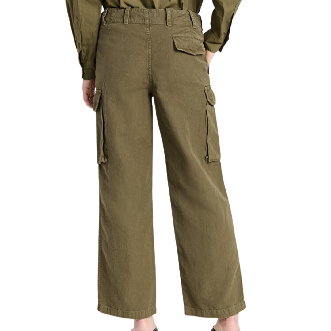 Yannic Cargo Pant in Olive Green