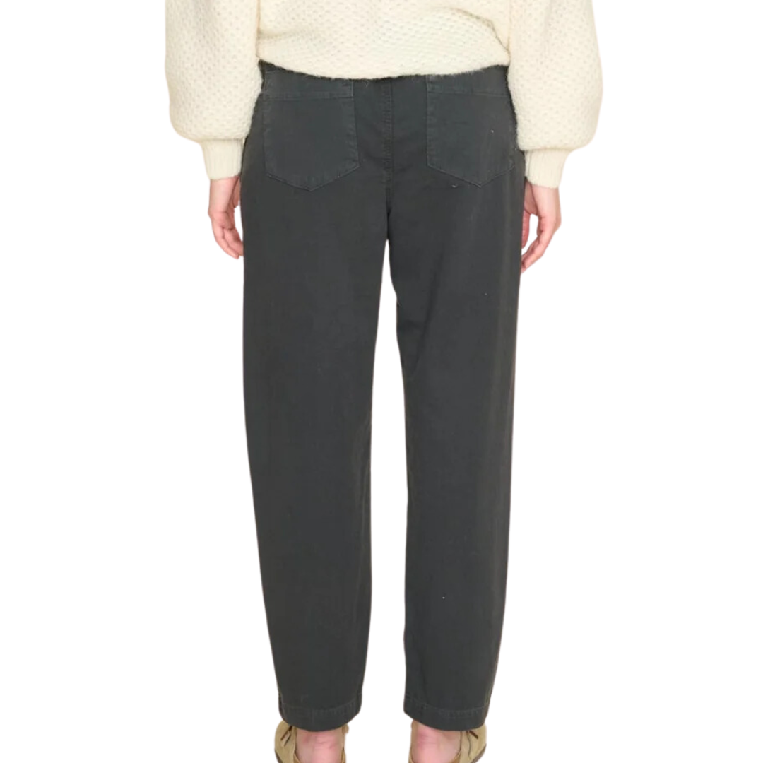 Mercer Twill Pant in Vintage Black