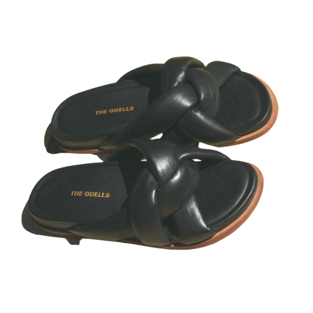 Puffy Slide in Black