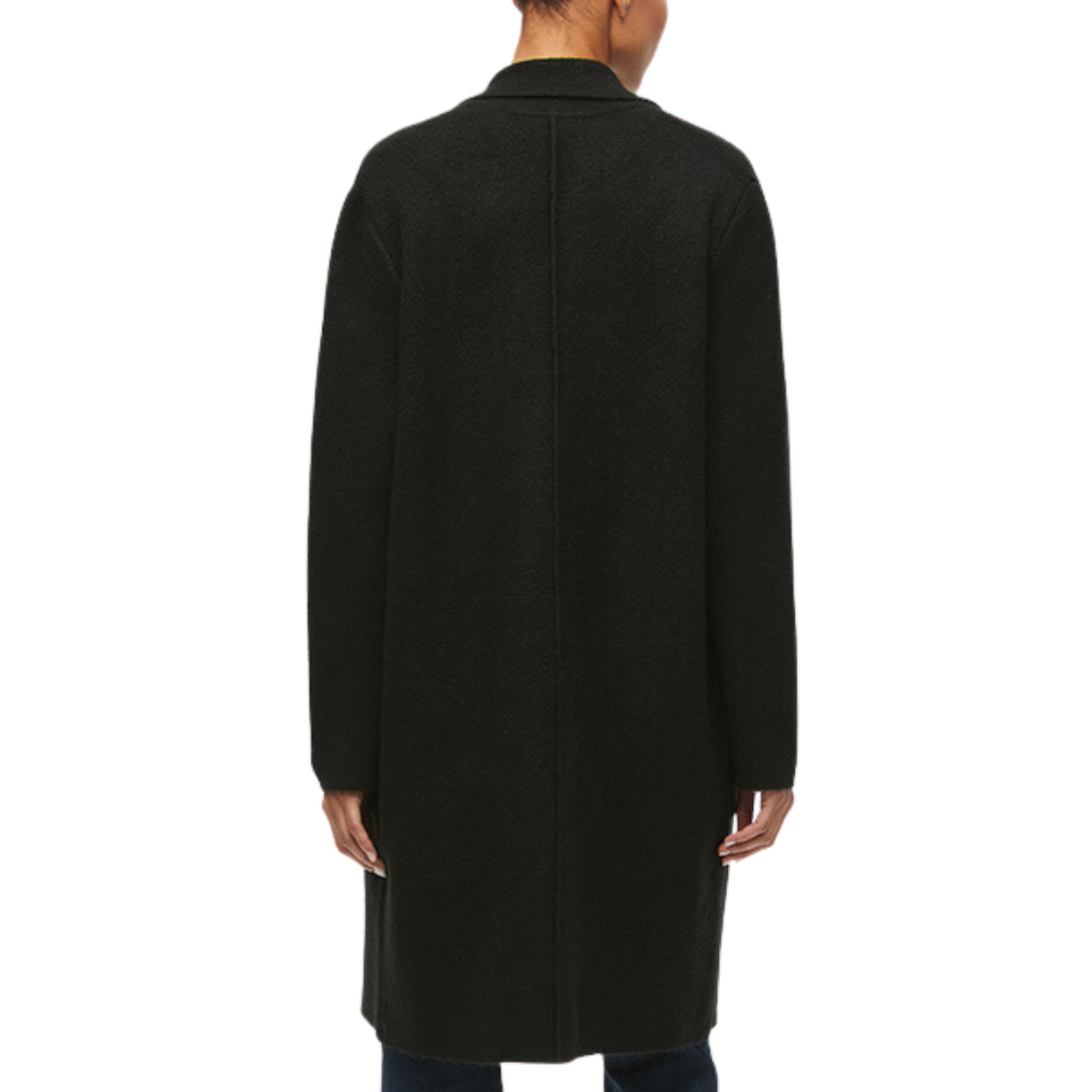 Sumi Knit Coatigan in Black