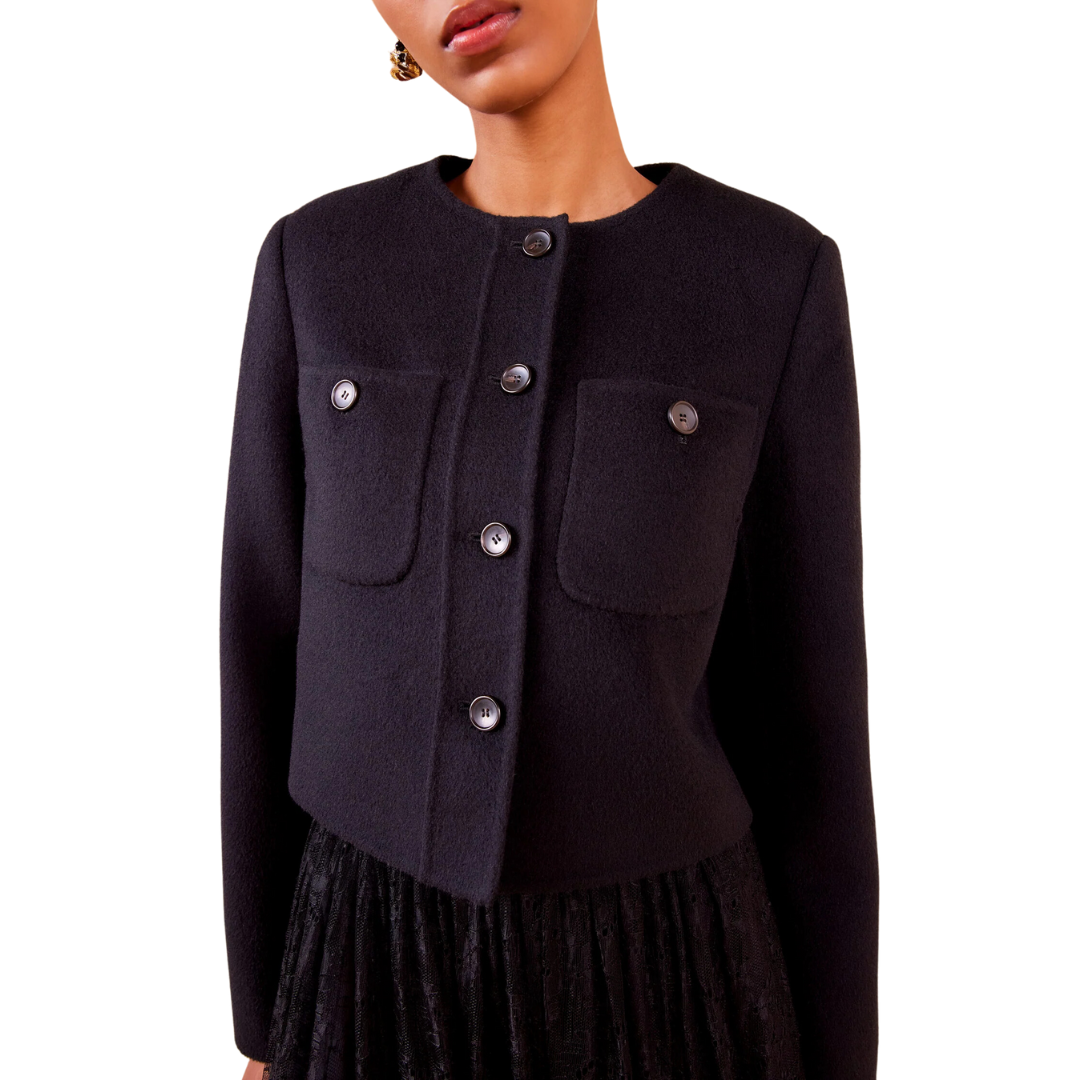 Eve Jacket in Noir