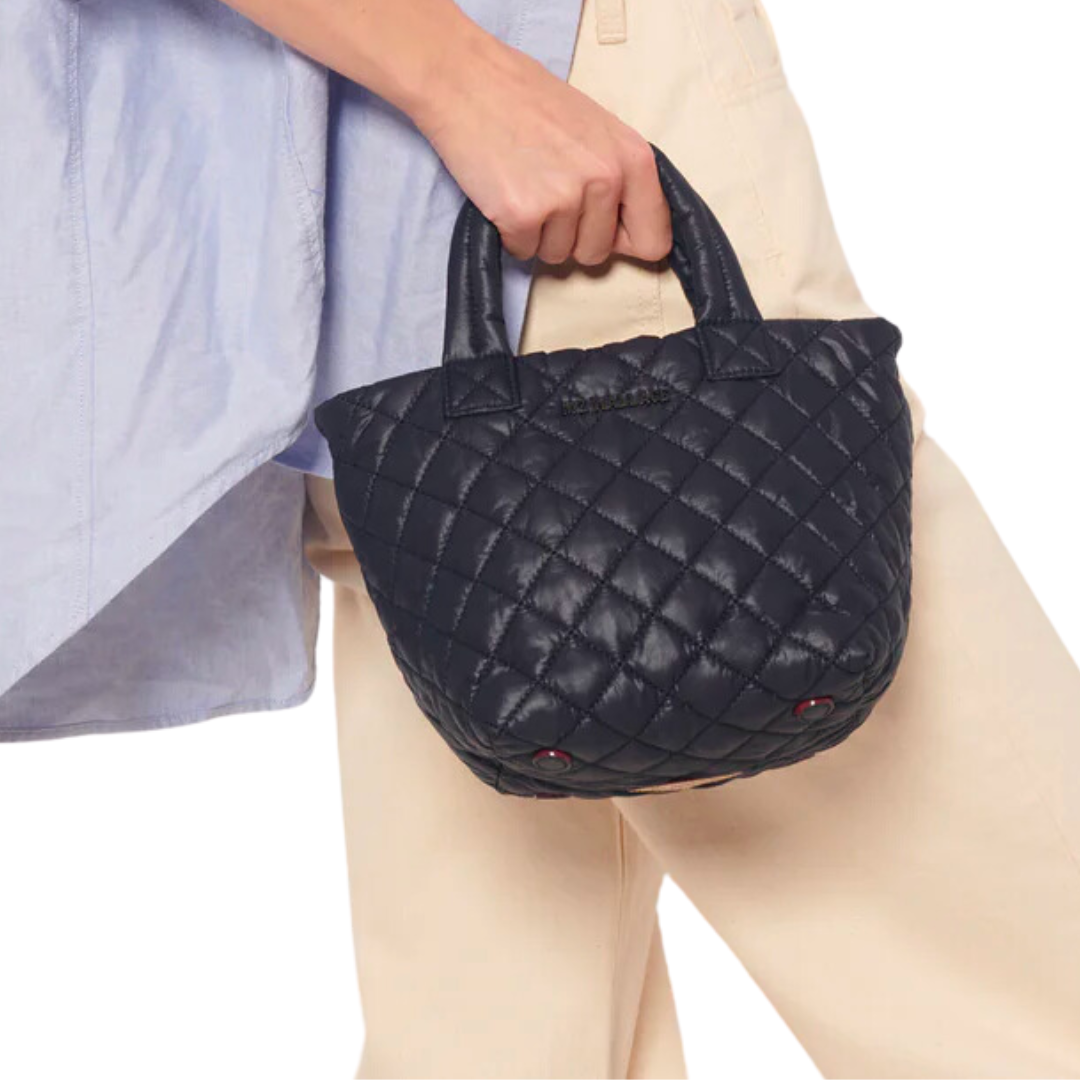 Micro Metro Tote Deluxe in Black
