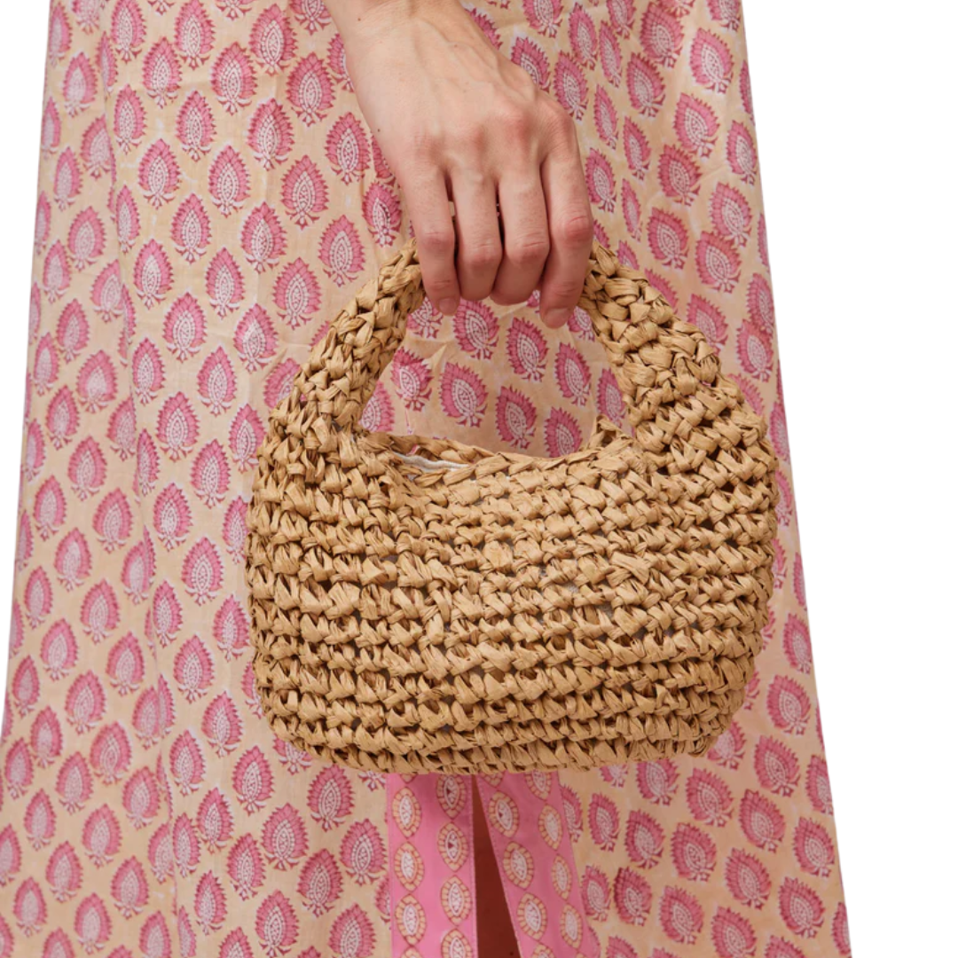 Micro Slouch Bag in Toast