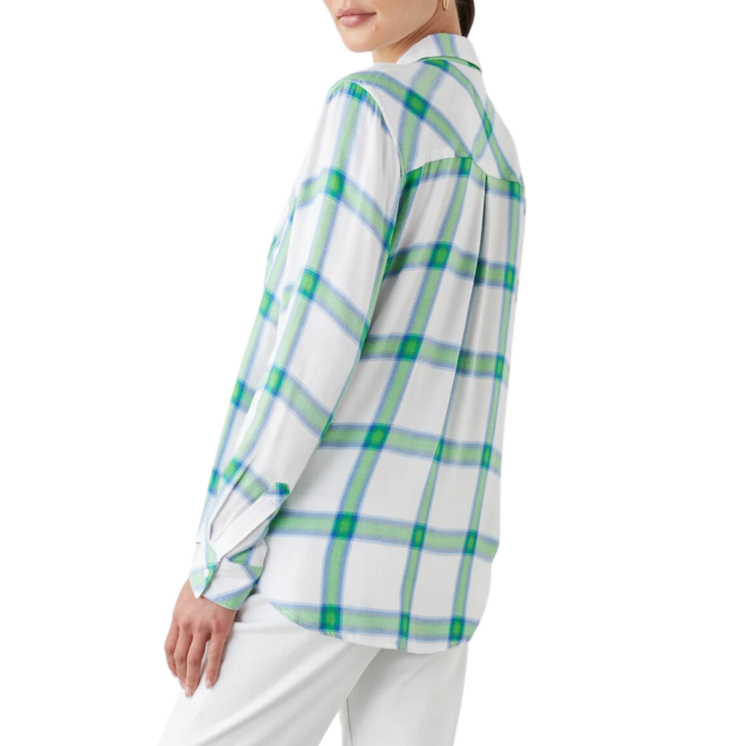 Hunter Shirt in Azure Lime