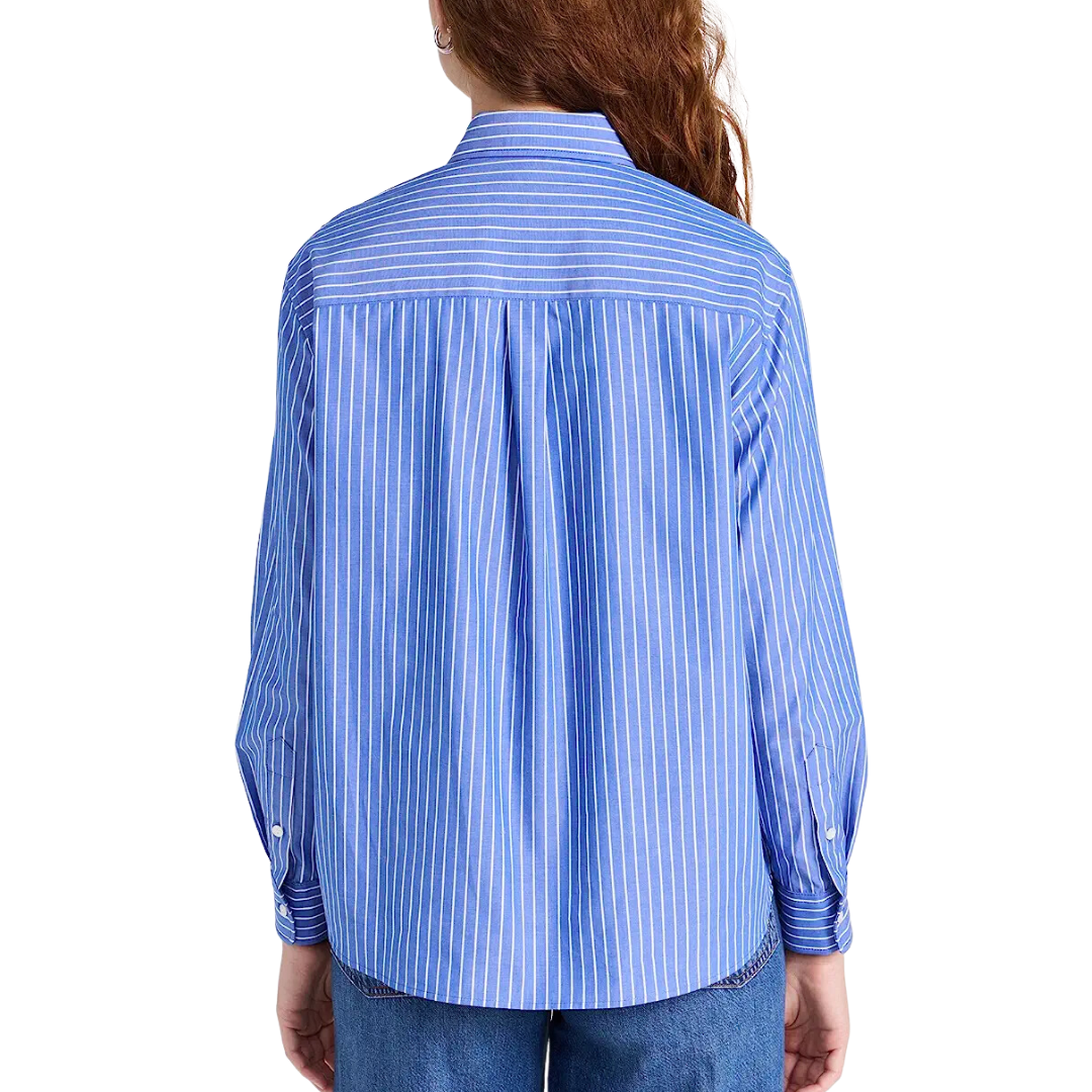 Telma Shirt in Blue/White Stripe