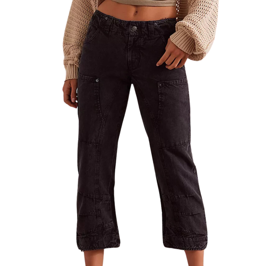 We The Free Supersonic Slim Pants in Black