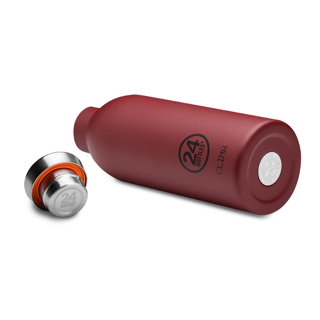 Clima Bottle - 500mL in Country Red