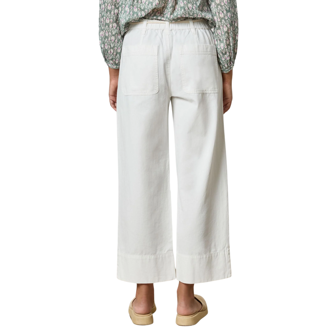 Patch Pocket Pant in White