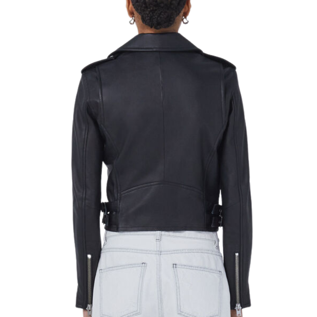 Ashville Leather Jacket in Black
