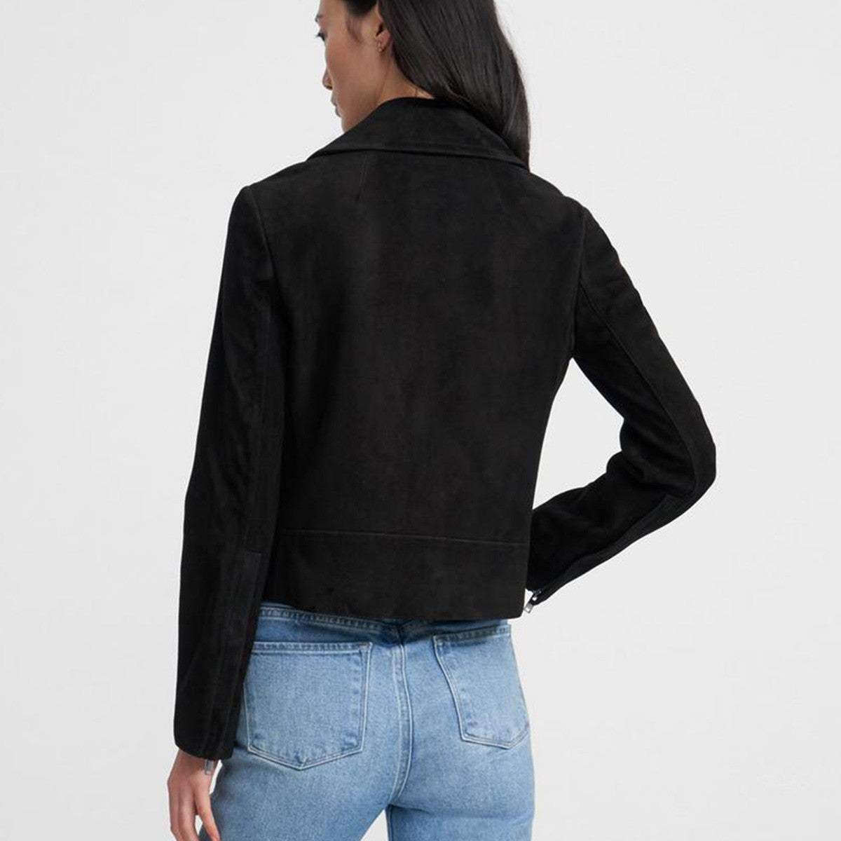 Suede Moto Jacket