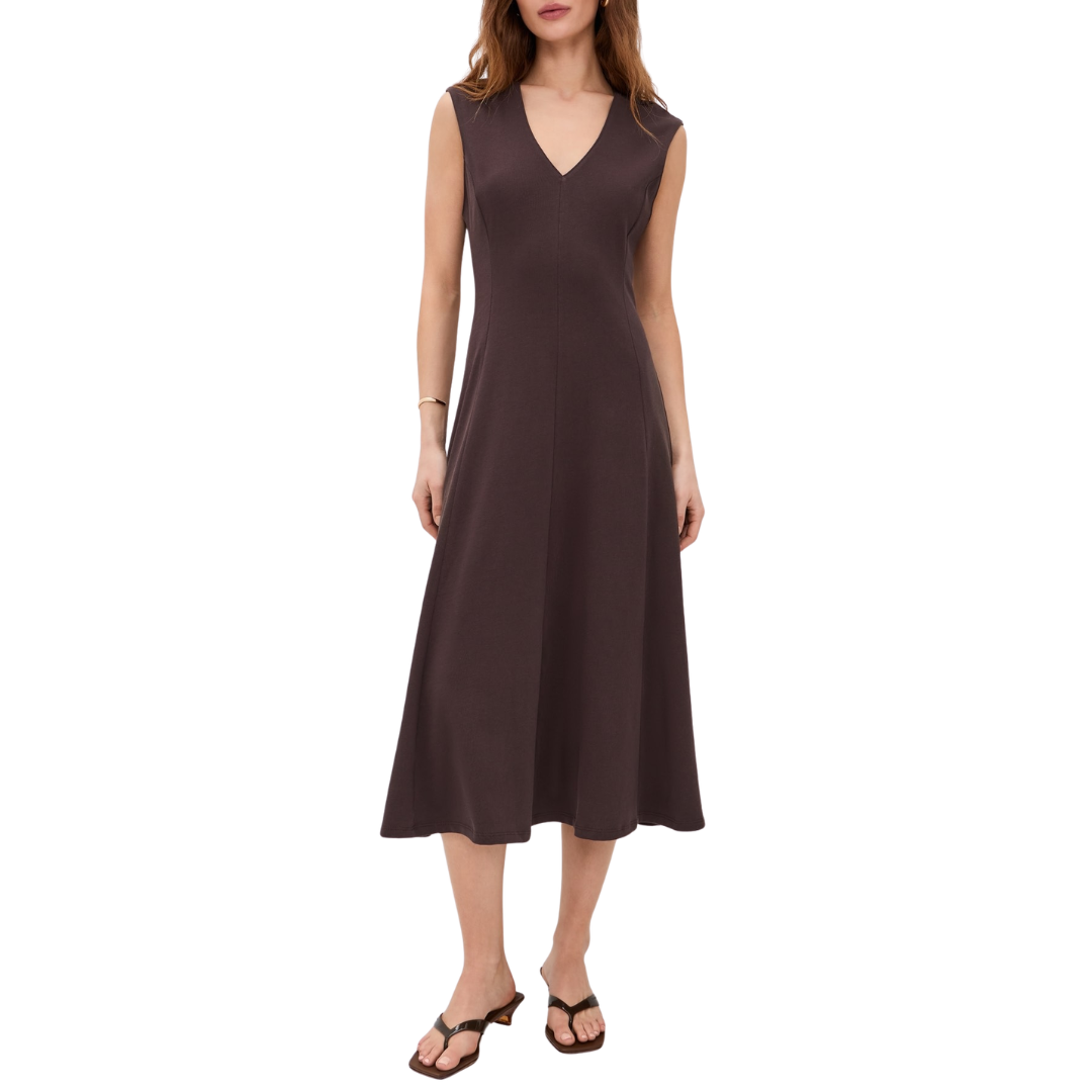 The Studio Dress in Mocha