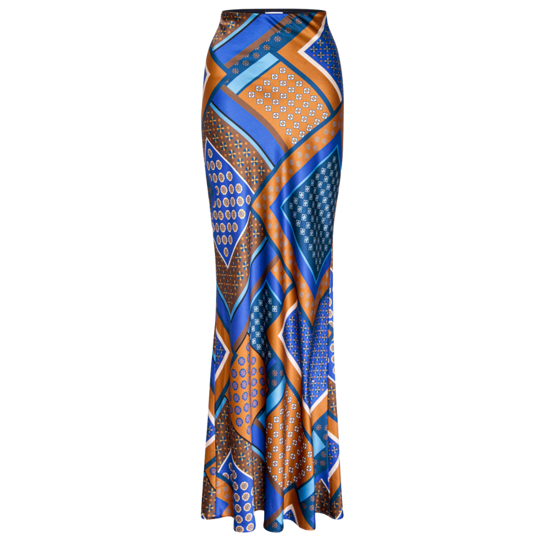 Sierra Skirt in Tile Patchwork
