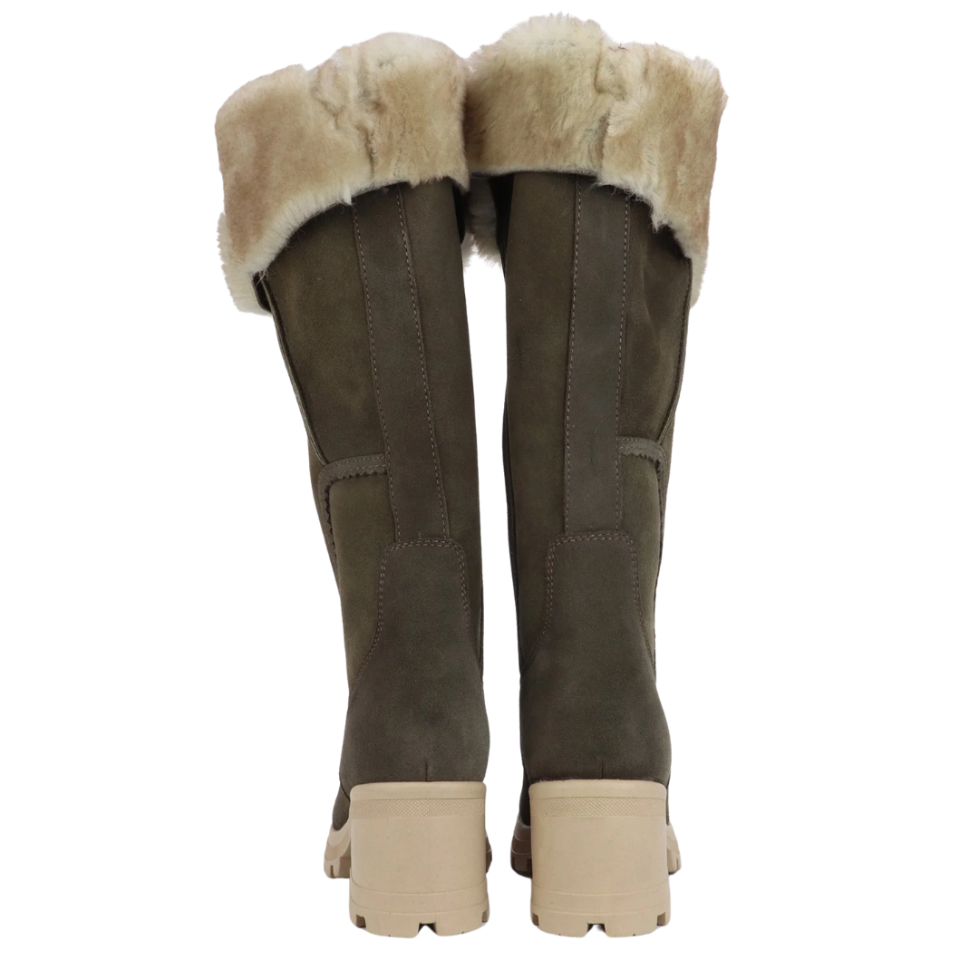 Avila Suede Boots in Rustic