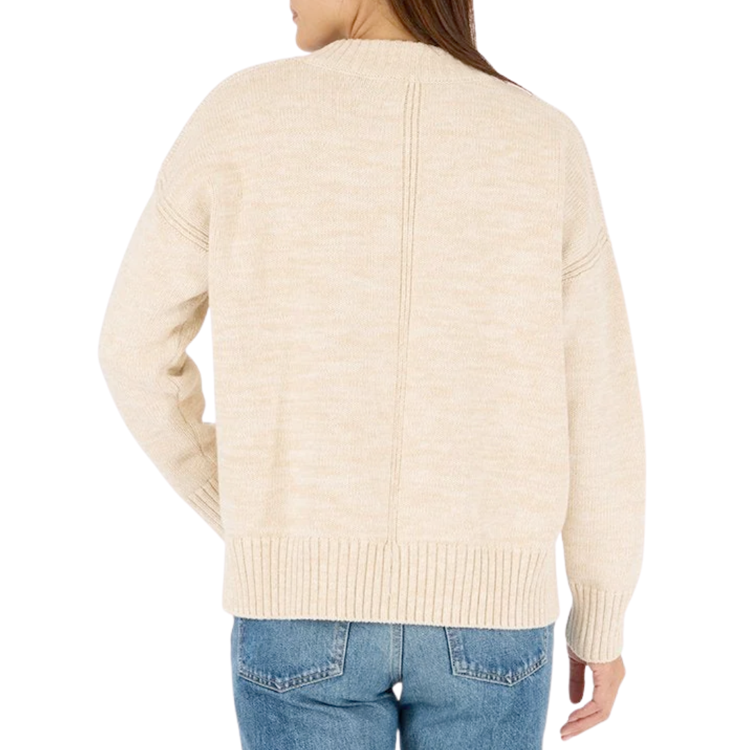 Boyfriend Love Squared Sweater in Natural