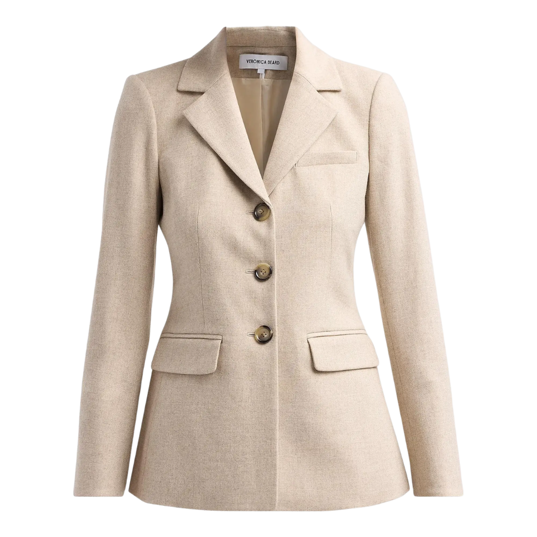 Raelynn Dickey Jacket in Oatmeal Melange