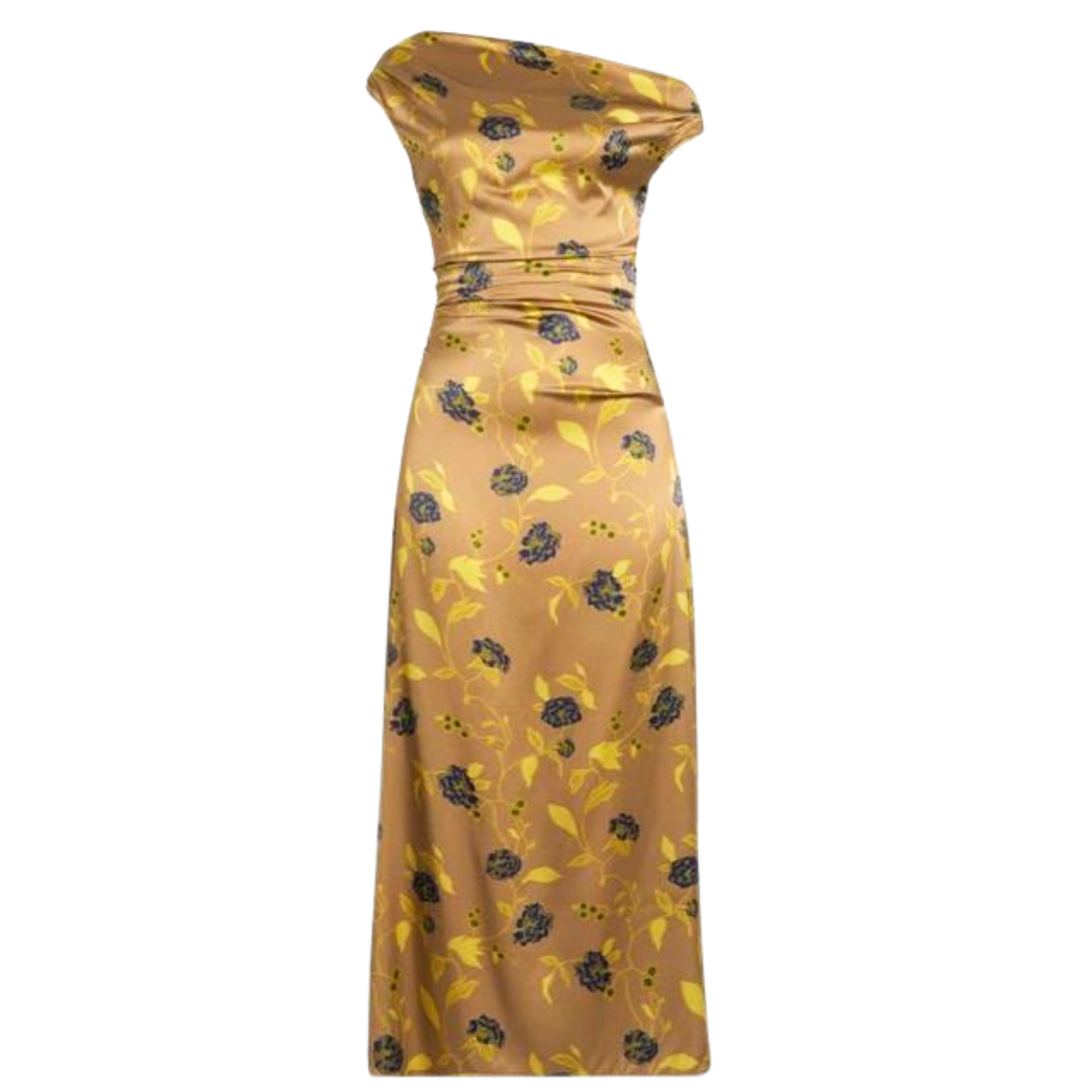 Phare Silk Dress in Vintage Floral