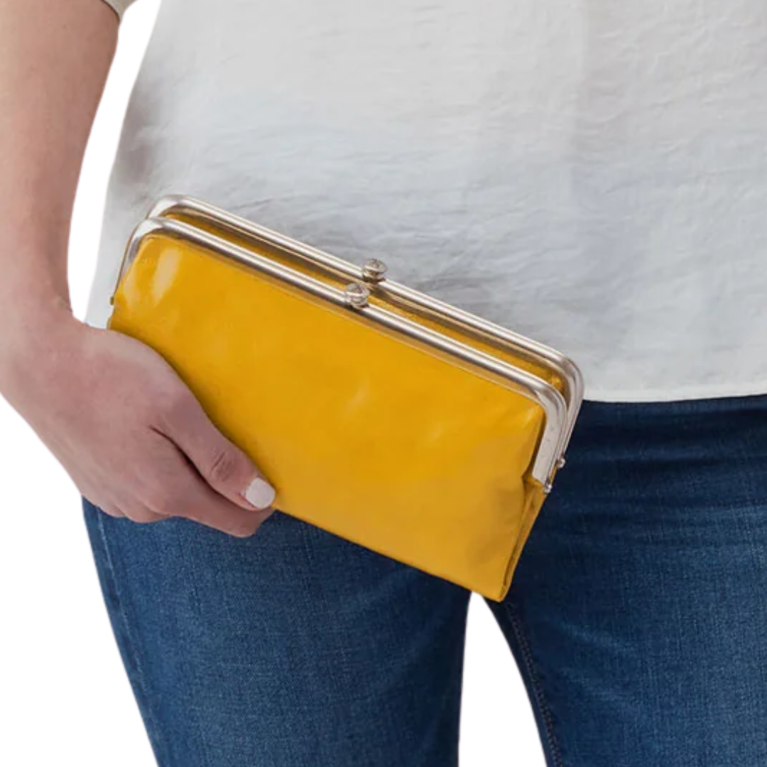 Lauren Clutch-Wallet in Sun Glow