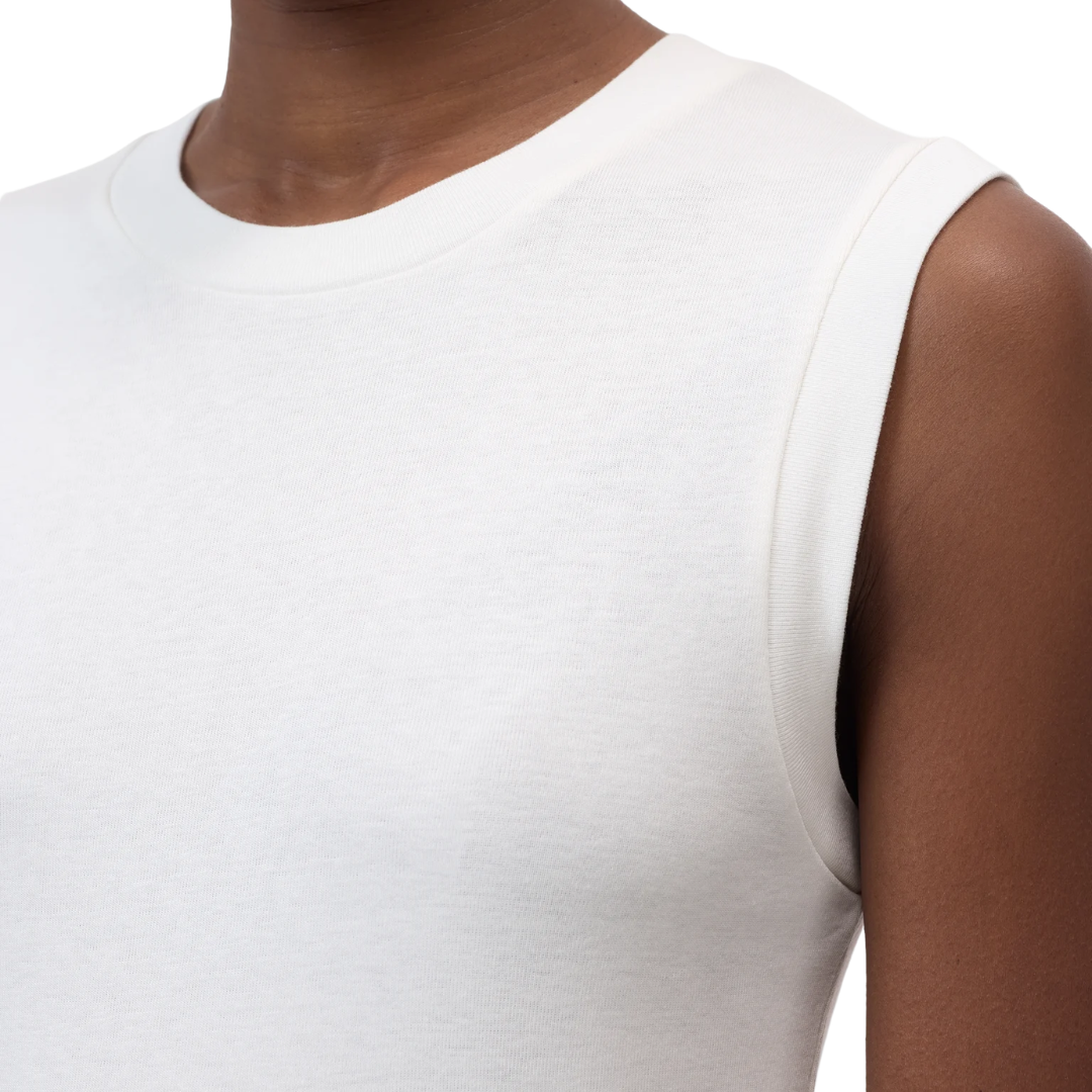 Crewneck Top in Ivory