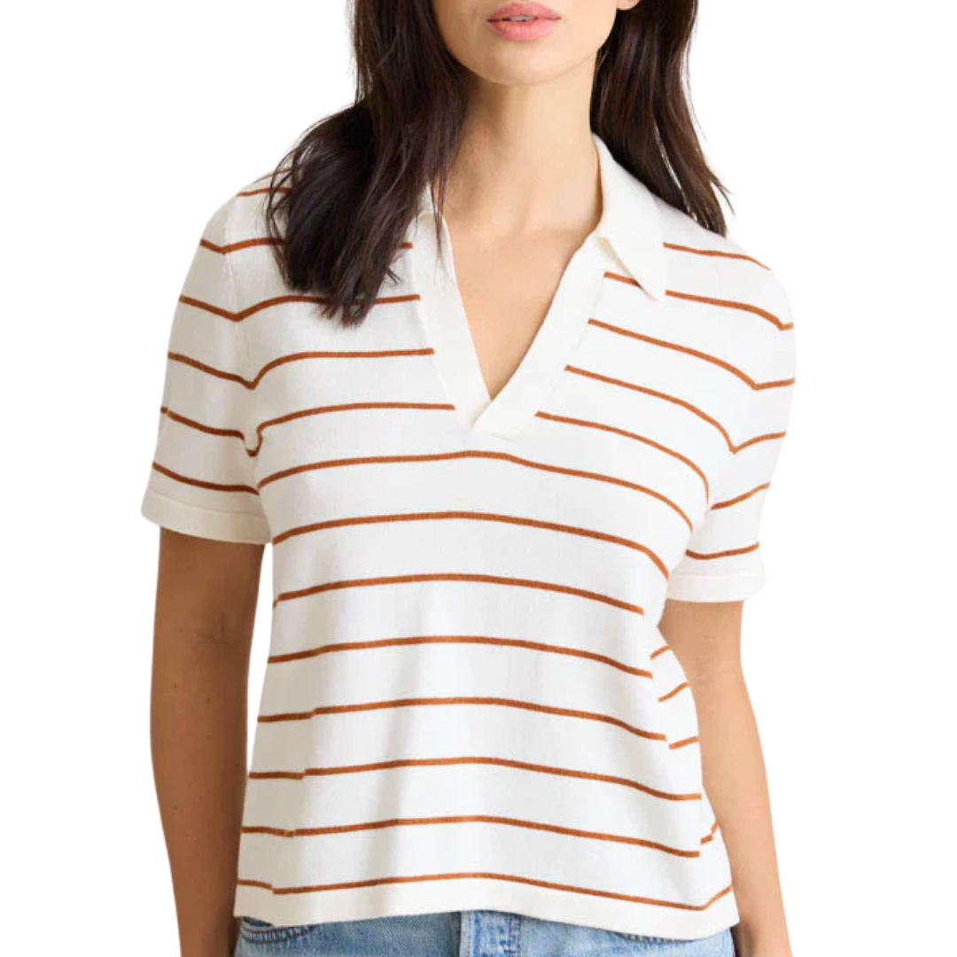 Noah Polo in Ivory/Moroccan