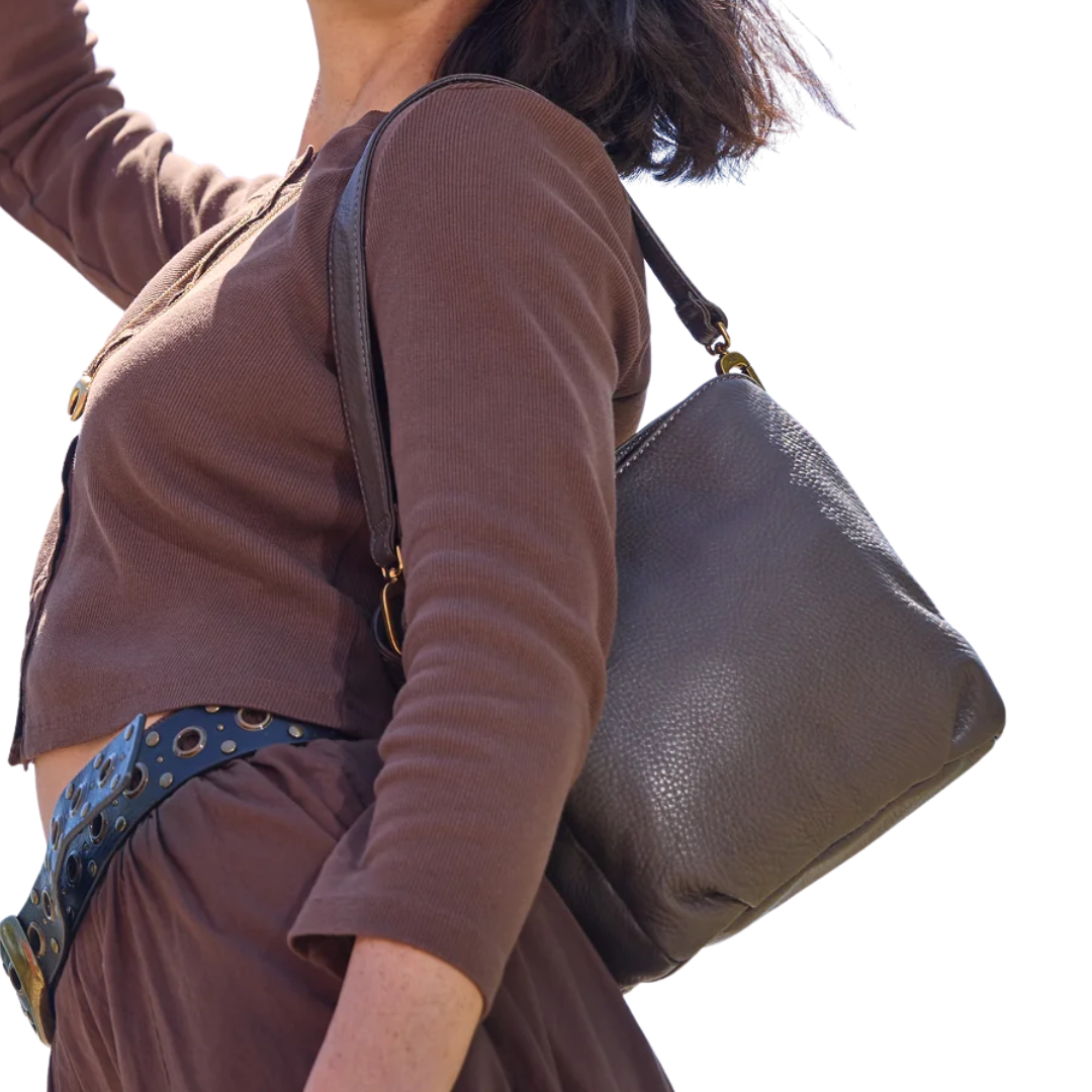 Starr Convertible Shoulder Bag in Hearthstone