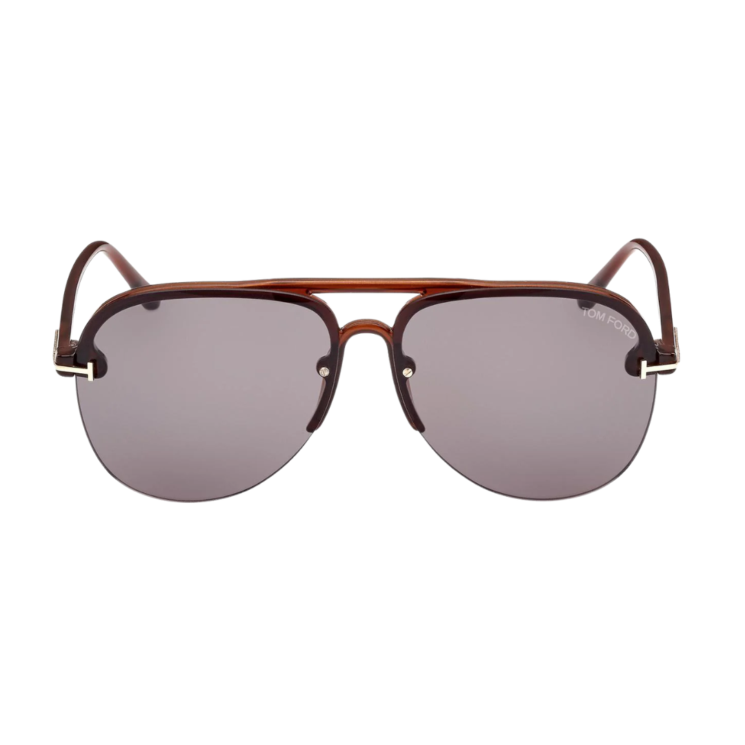 Terry Sunglasses in Shiny Light Brown