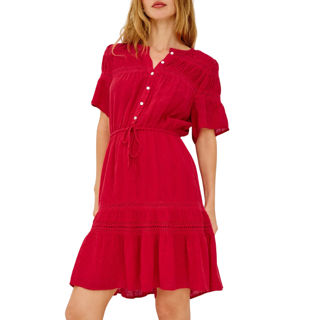 Winslow Dress in Tomato