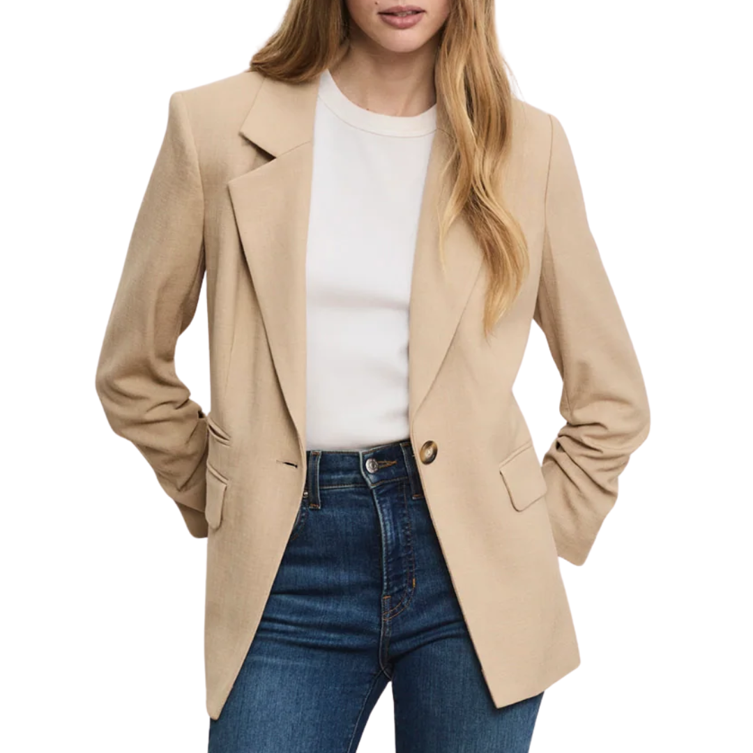 Battista Dickey Jacket in Stone Khaki