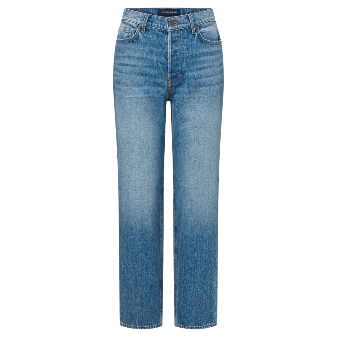 Leah Straight-Leg Jean in Lakeshore Blush